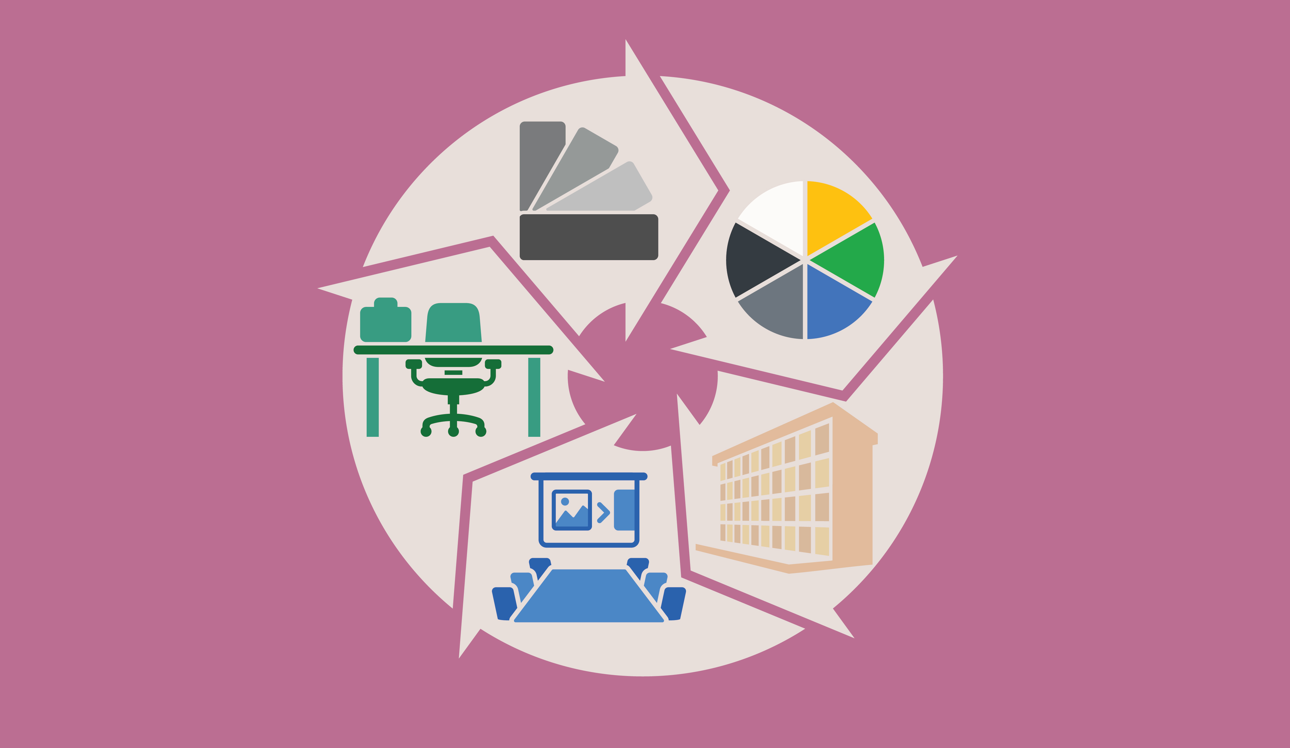 Paint Colors to Make Small Offices Look Bigger